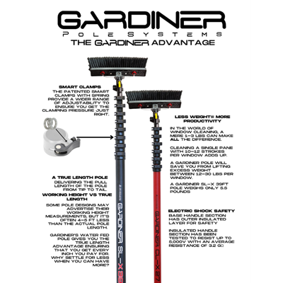 Gardiner SLX 39ft Tele Pole Carbon Complete Image 90